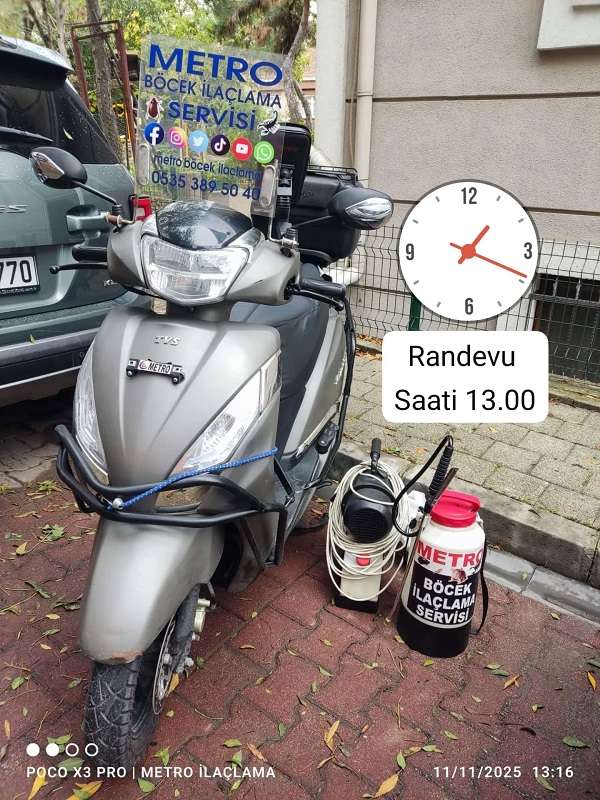 Şişli Böcek İlaçlama Gece Operasyonu